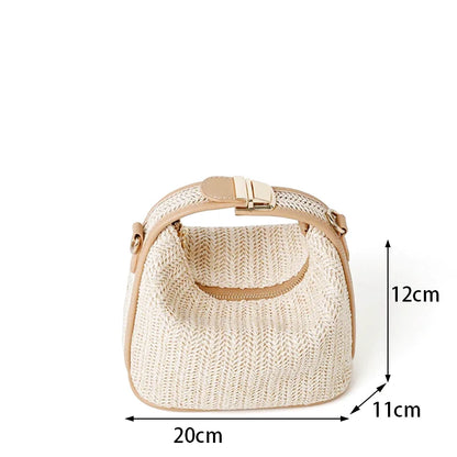 Sac Bandoulière Luvia Paille Bohème