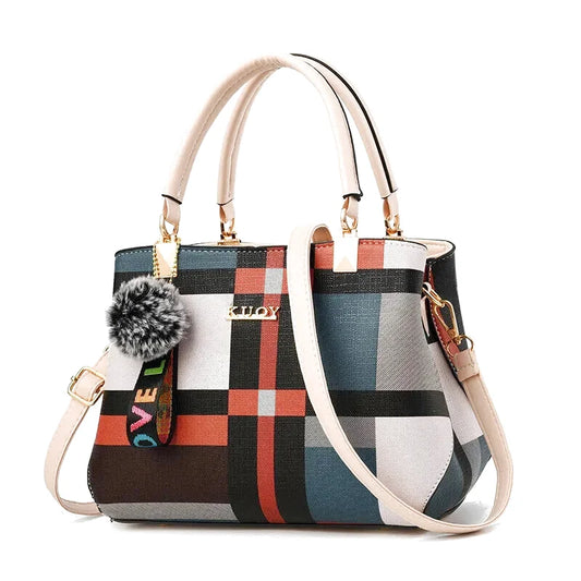 Sac Bandoulière Carlotta Cuir Souple Fourre-Tout