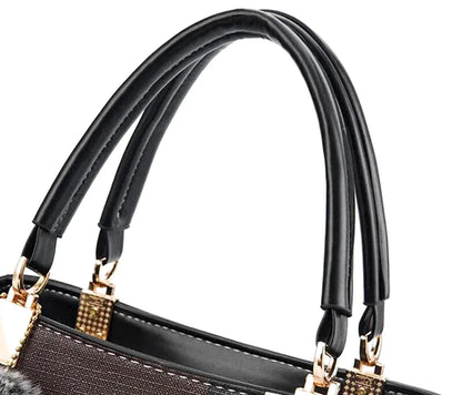 Sac Bandoulière Carlotta Cuir Souple Fourre-Tout