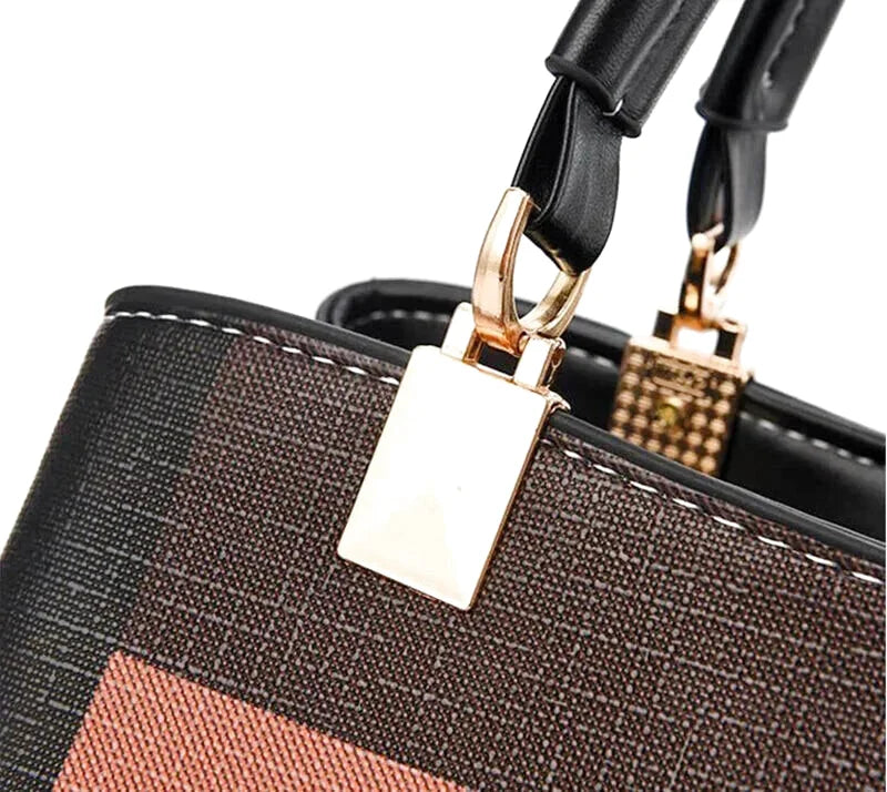 Sac Bandoulière Carlotta Cuir Souple Fourre-Tout