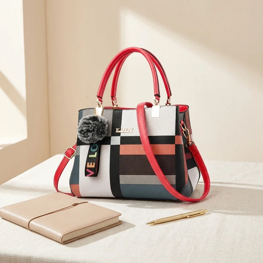 Sac Bandoulière Carlotta Cuir Souple Fourre-Tout