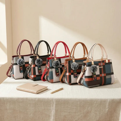 Sac Bandoulière Carlotta Cuir Souple Fourre-Tout