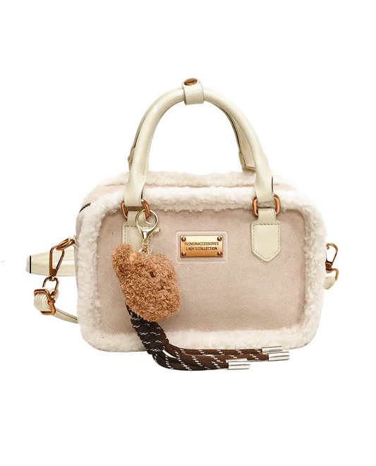 Sac Bandoulière Serena Laine d'Agneau