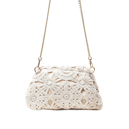 Sac Bandoulière Bohème Elvira Tissé Effet Crochet