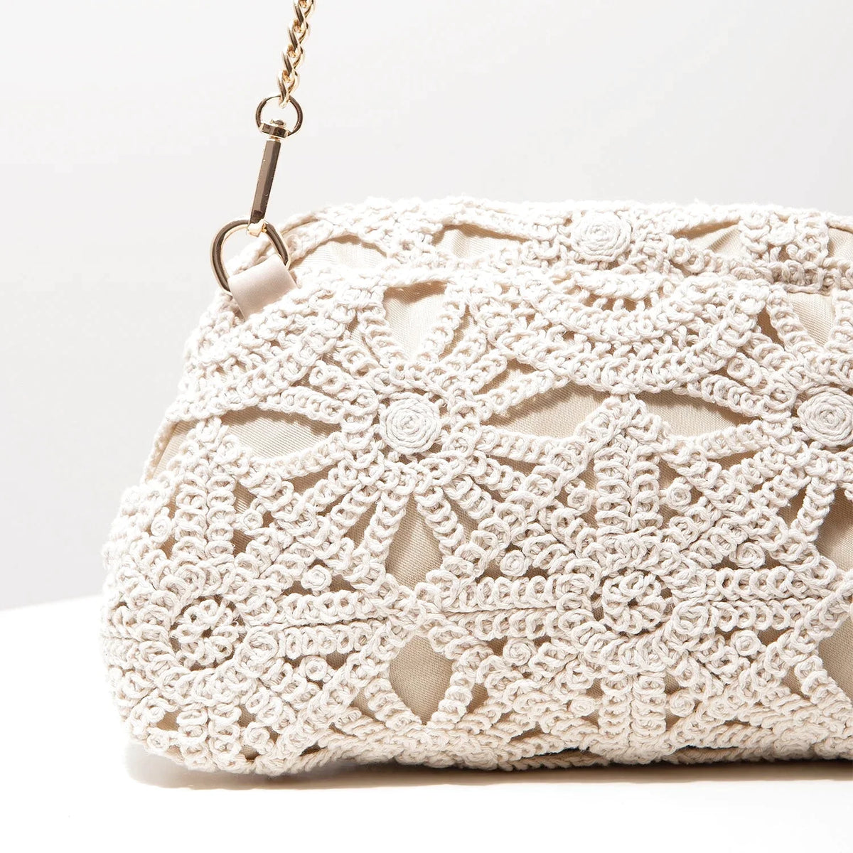Sac Bandoulière Bohème Elvira Tissé Effet Crochet