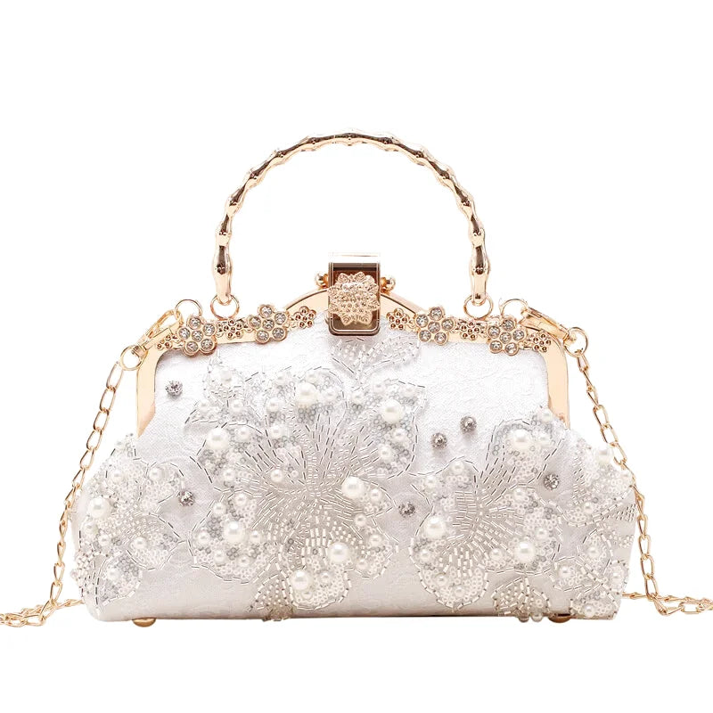 Sac Bandoulière Vintage Fleuri Flaminia Mariage