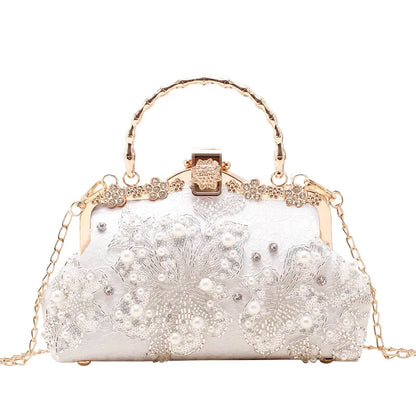 Sac Bandoulière Vintage Fleuri Flaminia Mariage