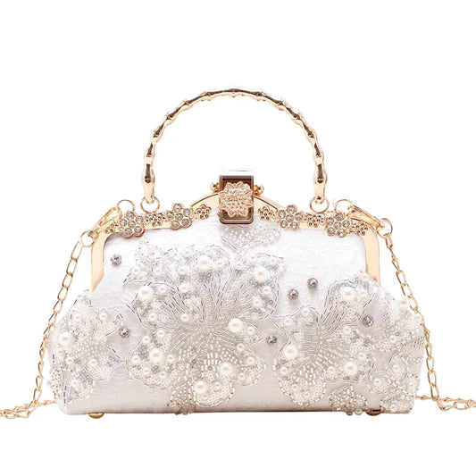 Sac Bandoulière Vintage Fleuri Flaminia Mariage