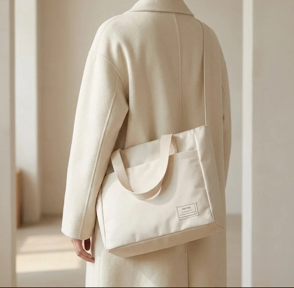 Giulia : Sac Ordinateur Antichoc 14" en Toile