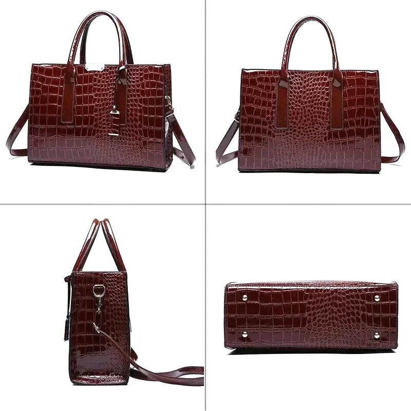 Sac Bandoulière Crocodile Vintage Vittoria