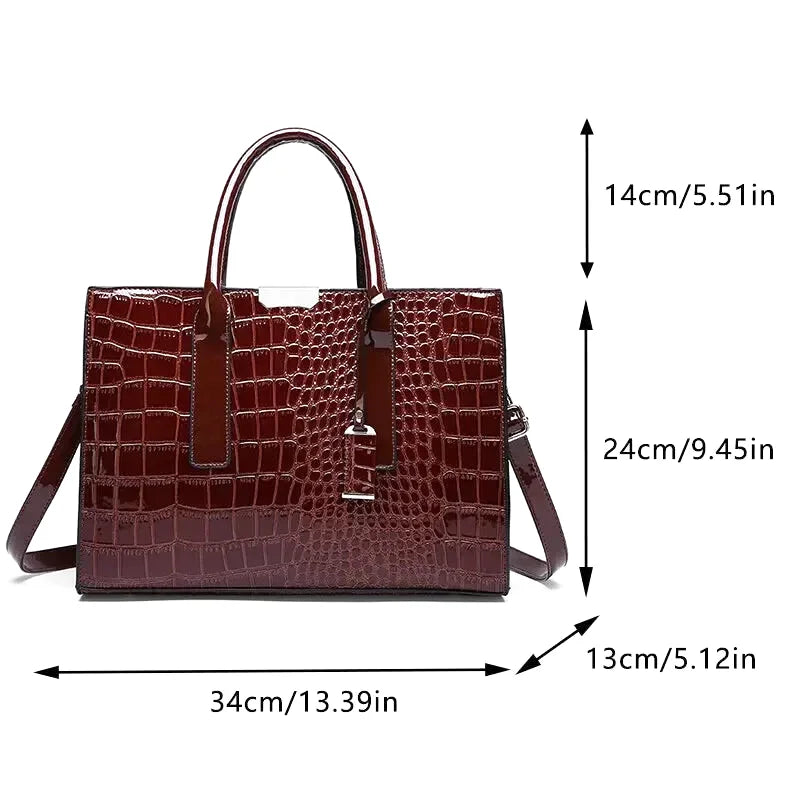 Sac Bandoulière Crocodile Vintage Vittoria