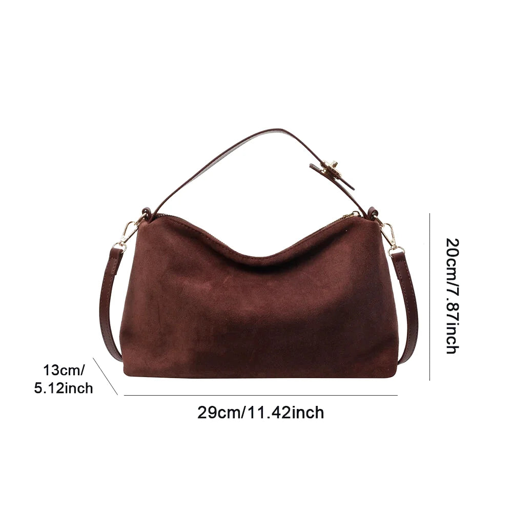 Sac Bandoulière Gaia Daim Souple