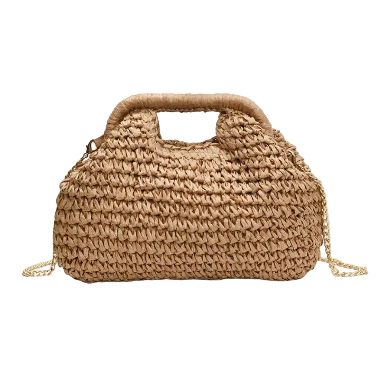 Sac Bandoulière Paille Bohème Chic
