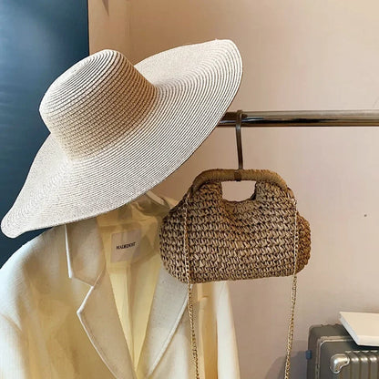 Sac Bandoulière Paille Bohème Chic