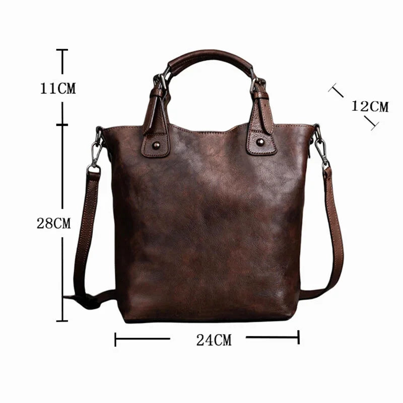 Sac Bandoulière Alba Cuir Véritable Messager