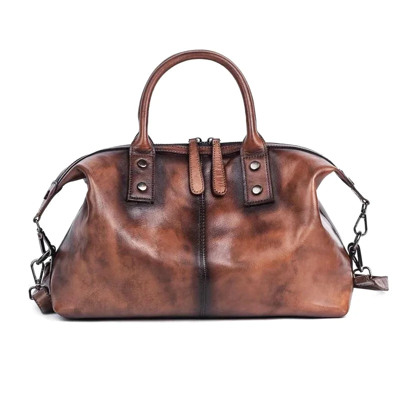 Sac Bandoulière Hobo Cuir Véritable Rosalba