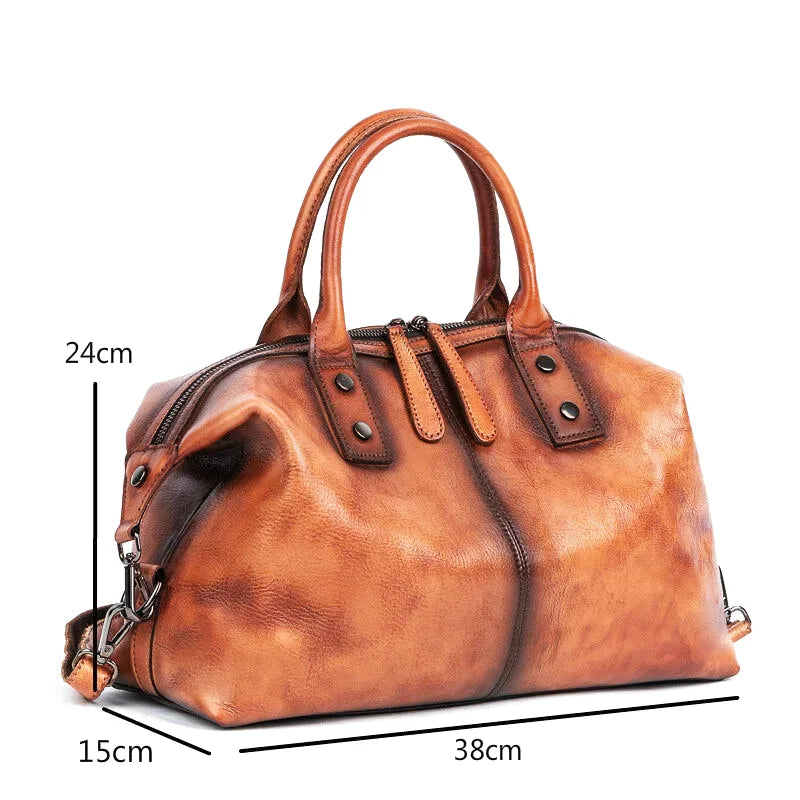 Sac Bandoulière Hobo Cuir Véritable Rosalba