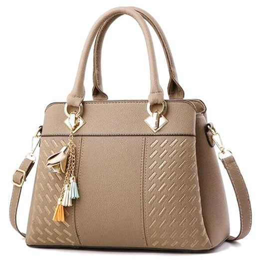 Sac bandoulière Camilla cuir brodé