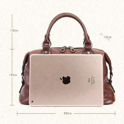 Sac Bandoulière Carla : Cuir Souple & Vintage
