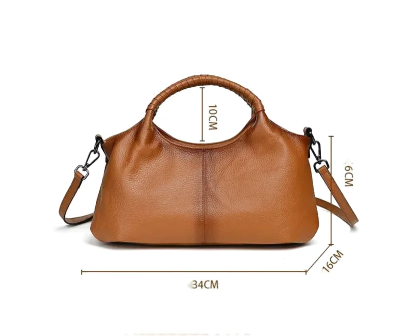 Sac Bandoulière Cuir Souple Caterina