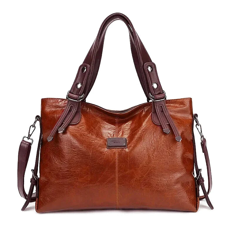 Sac bandoulière Tosca : Cuir vintage et grande capacité