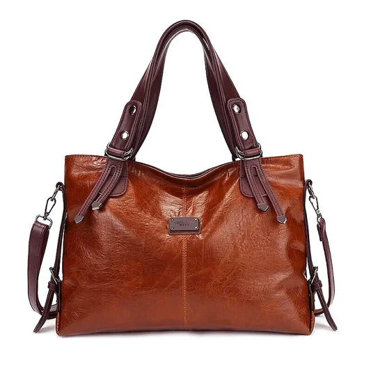 Sac bandoulière Tosca : Cuir vintage et grande capacité