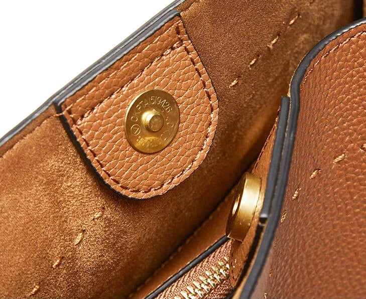 Sac Seau Bandoulière Cuir Véritable Rosa