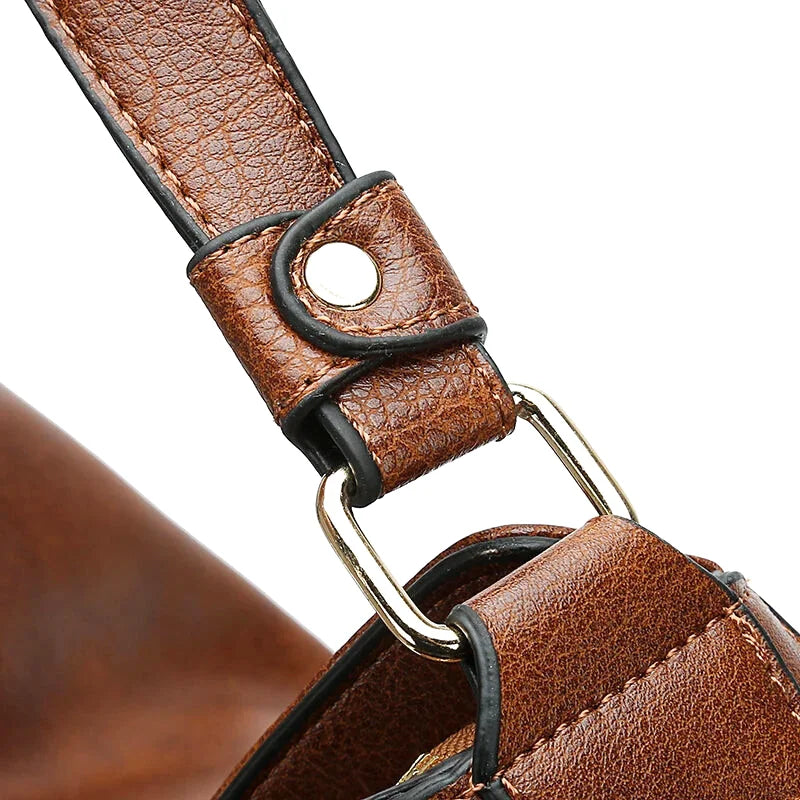 Sac Bandoulière Hobo Cuir Souple Ravella