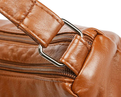 Sabrina : Sac bandoulière cuir vintage