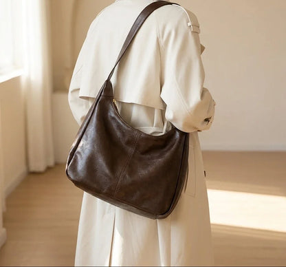 Sac Bandoulière Faustina en Cuir Souple