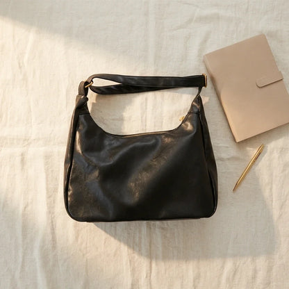 Sac Bandoulière Faustina en Cuir Souple
