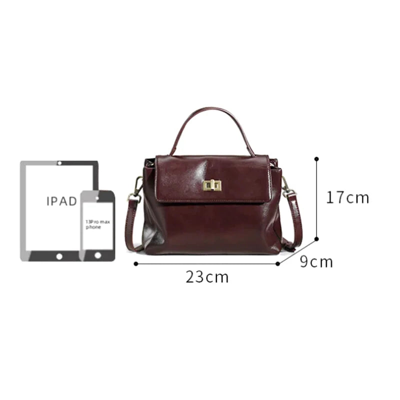Sac Bandoulière Luciana Cuir Daim Givré