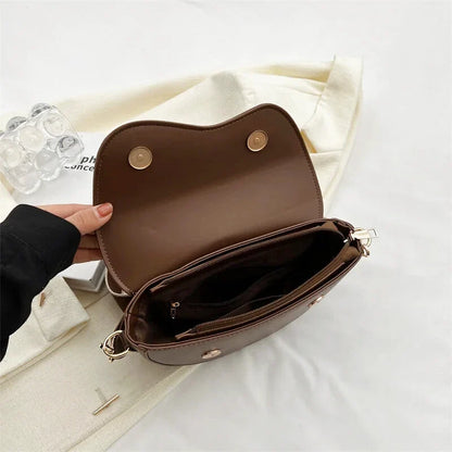 Sac Bandoulière Vintage Cuir Souple Selina