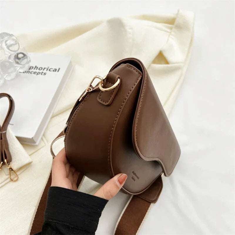 Sac Bandoulière Vintage Cuir Souple Selina