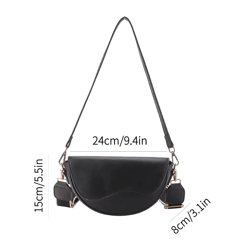 Sac Bandoulière Vintage Cuir Souple Selina