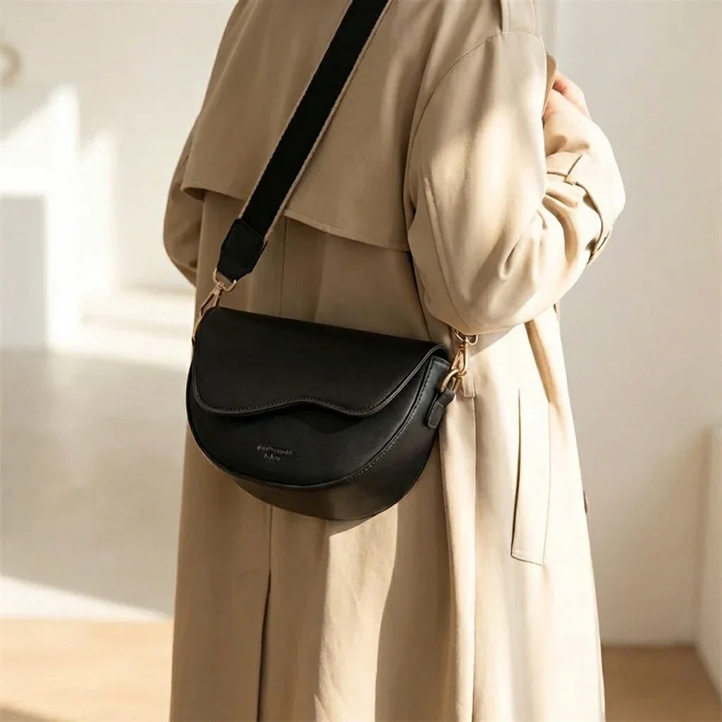 Sac Bandoulière Vintage Cuir Souple Selina