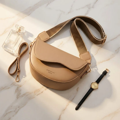 Sac Bandoulière Vintage Cuir Souple Selina