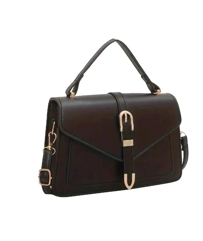Tiziana : Sac Bandoulière Carré en Cuir Minimaliste