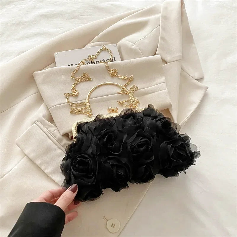 Sac Bandoulière Rosalia : Charme Floral Féérique