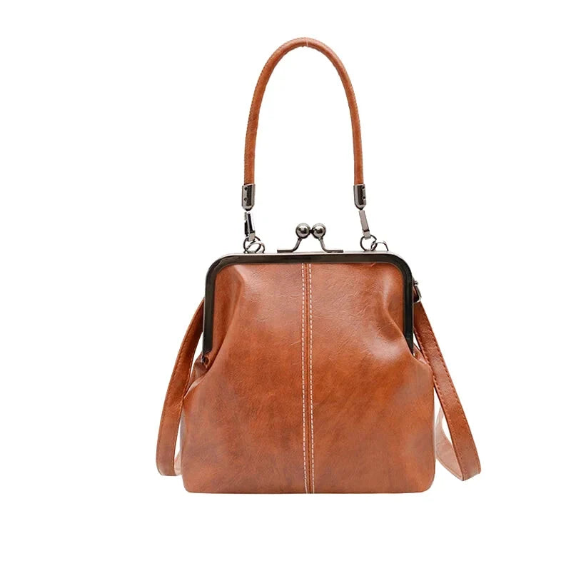 Sac bandoulière cuir vintage Arezza