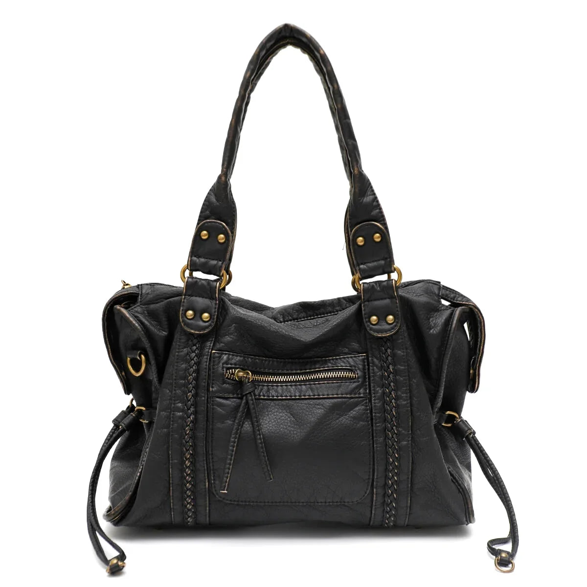 Sac bandoulière cuir Virella fourre-tout vintage