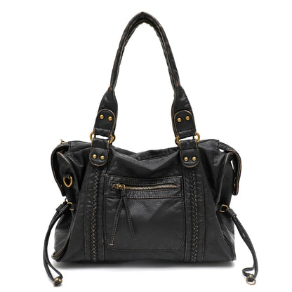 Sac bandoulière cuir Virella fourre-tout vintage