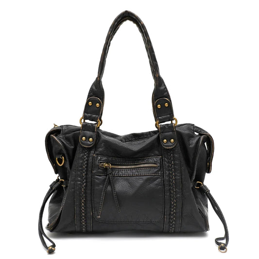 Sac bandoulière cuir Virella fourre-tout vintage