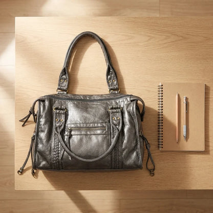 Sac bandoulière cuir Virella fourre-tout vintage