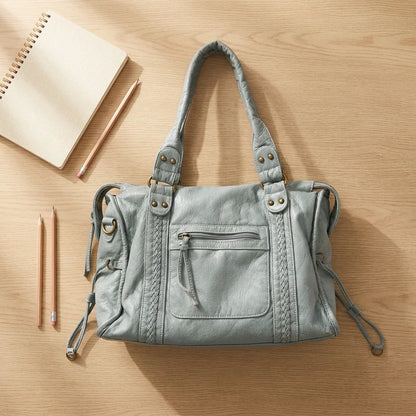 Sac bandoulière cuir Virella fourre-tout vintage