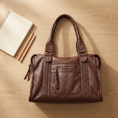 Sac bandoulière cuir Virella fourre-tout vintage