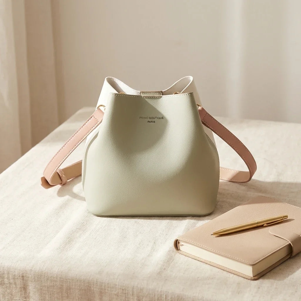Sac Seau Bandoulière Giada Cuir Léger