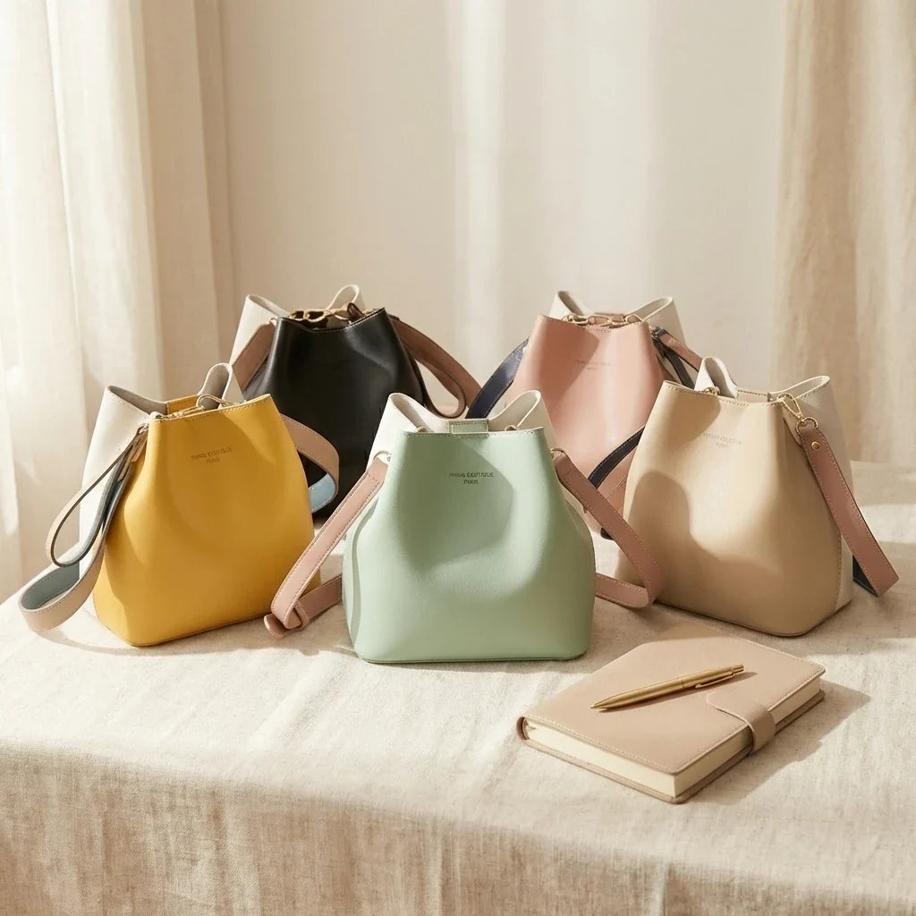 Sac Seau Bandoulière Giada Cuir Léger