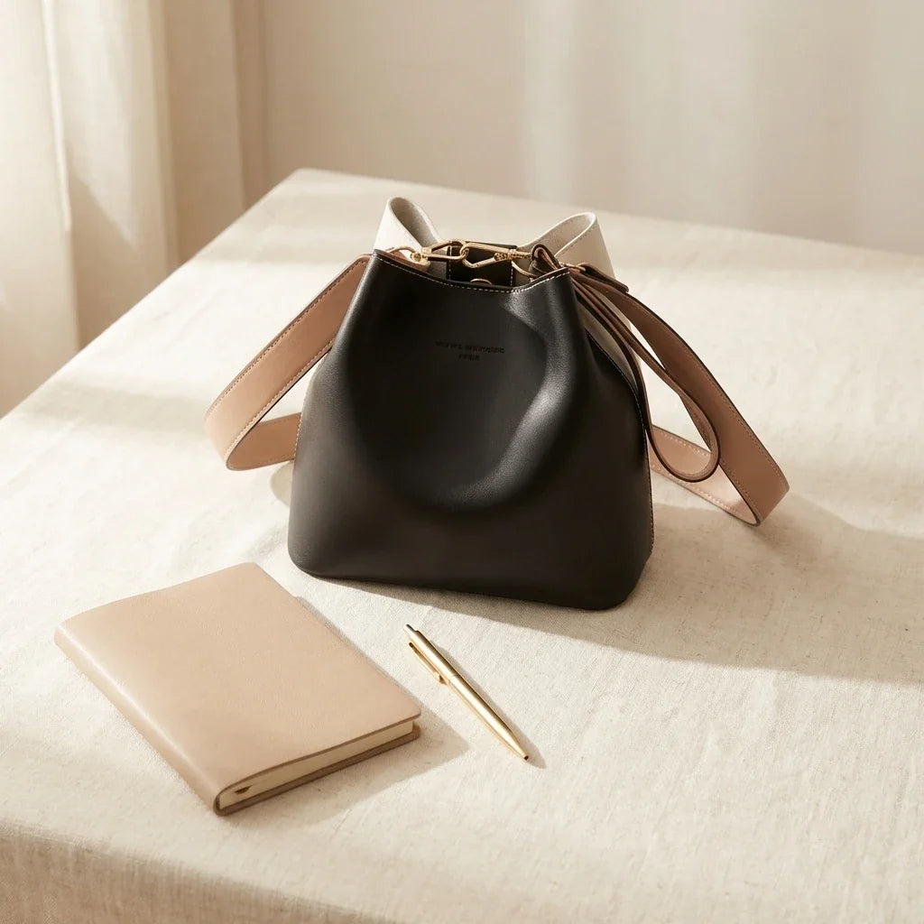 Sac Seau Bandoulière Giada Cuir Léger