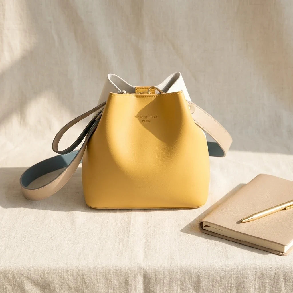 Sac Seau Bandoulière Giada Cuir Léger